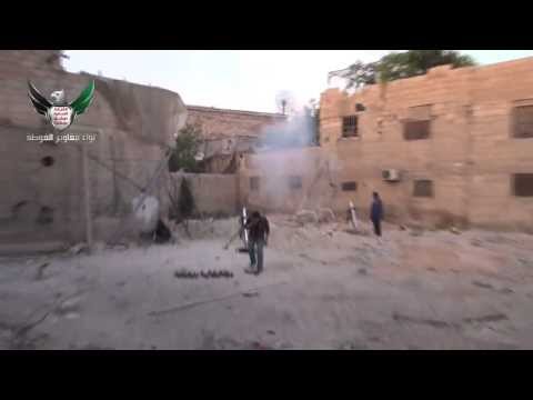 استهداف لواء مغاوير الغوطة بقذائف الهاون ثكنة كمال مشارقة في مدينة دمشق ضمن معركة "زلزال الشام"