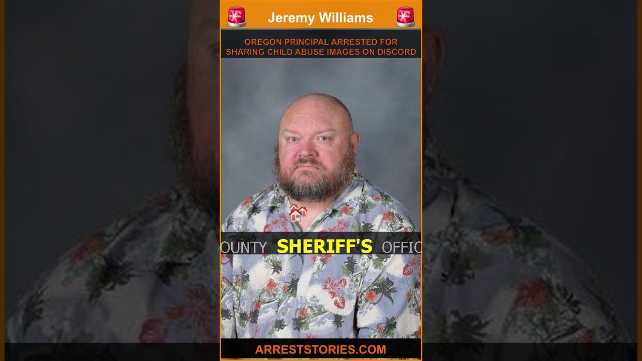 OREGON PRINCIPAL ARRESTED FOR SHARING CHILD ABUSE IMAGES ON DISCORD