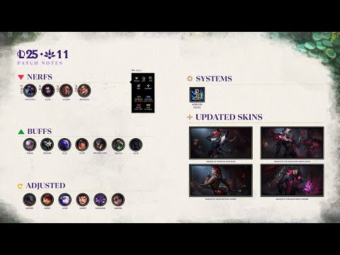Patch 25.11 Rundown! - League of Legends