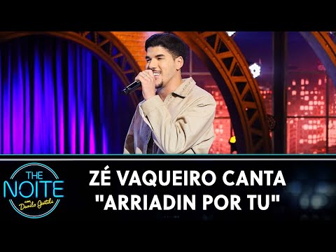 Zé Vaqueiro canta "Arriadin Por Tu" | The Noite (20/11/24)