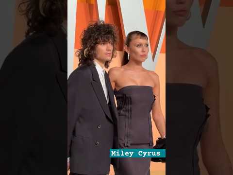 Miley Cyrus new look video at oscar event #newmusic #flowers #music #mileycyrus #cyrus