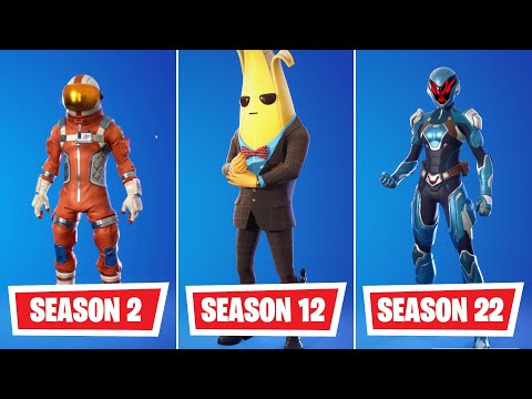 Evolution of Fortnite Tier 1 Skins