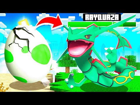 Hatching RANDOM EGGS To Get GOD POKEMON In MINECRAFT