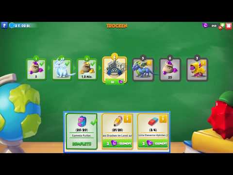 Dragon Mania Legends - High & Dry Tier 4 Complete + Hatching the Gazelle Dragon!