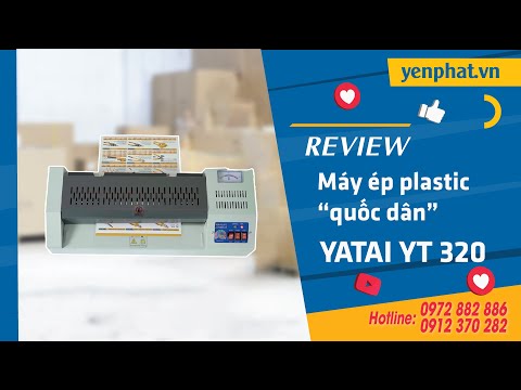 REVIEW Máy ép plastic YATAI YT320
