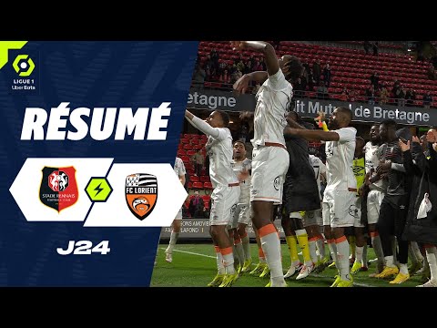 Resumen de Stade Rennais vs Lorient Jornada 24