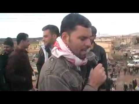 انشقاق عدد من الجنود عن الجيش السوري وانضمامهم للجيش الحر أثناء مظاهرة في بلدة الزعفرانية في ريف حمص في جمعة "روسيا تقتل أطفالنا"