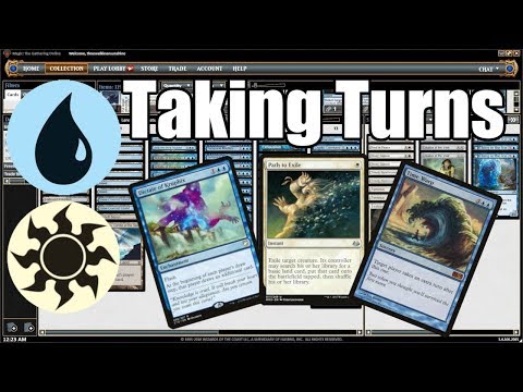 Blue White Taking Turns - Competitive Modern League