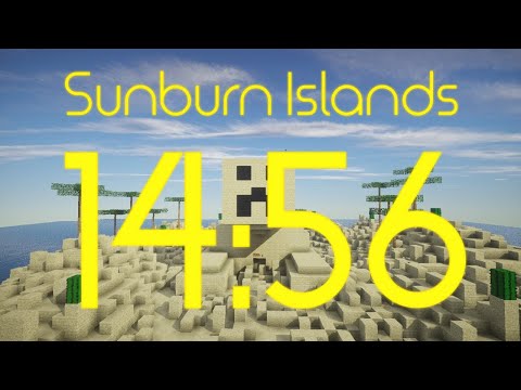 Minecraft Speedrun: Sunburn Islands (14:56)