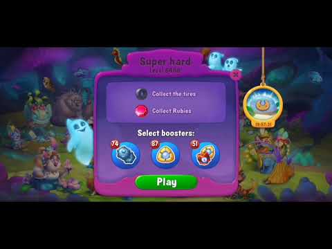 Fishdom 6468 Super Hard Level - NO 💣🧨💥