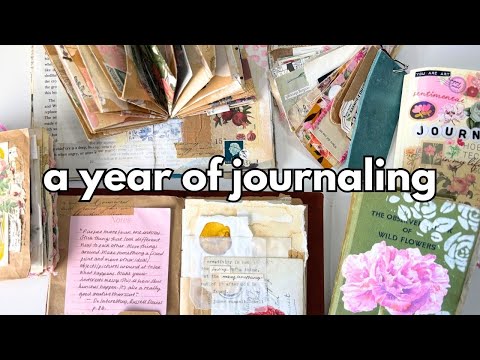 Every junk journal I used this year 📖 Flip throughs & page ideas