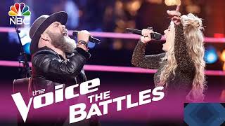 Adam Cunningham vs  Natalie Stovall “Boondocks” | Audio Official | The Voice 2017 Battle