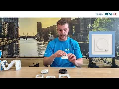 DEVIreg Display Connect thermostat: unpacking