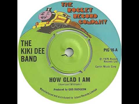 UK New Entry 1975 (82) The Kiki Dee Band - How Glad I Am