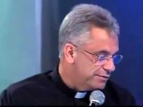 Padre Léo no seu programa "A Tenda do Senhor" entrevistando Tinoco  da dupla  Tonico e Tinoco.