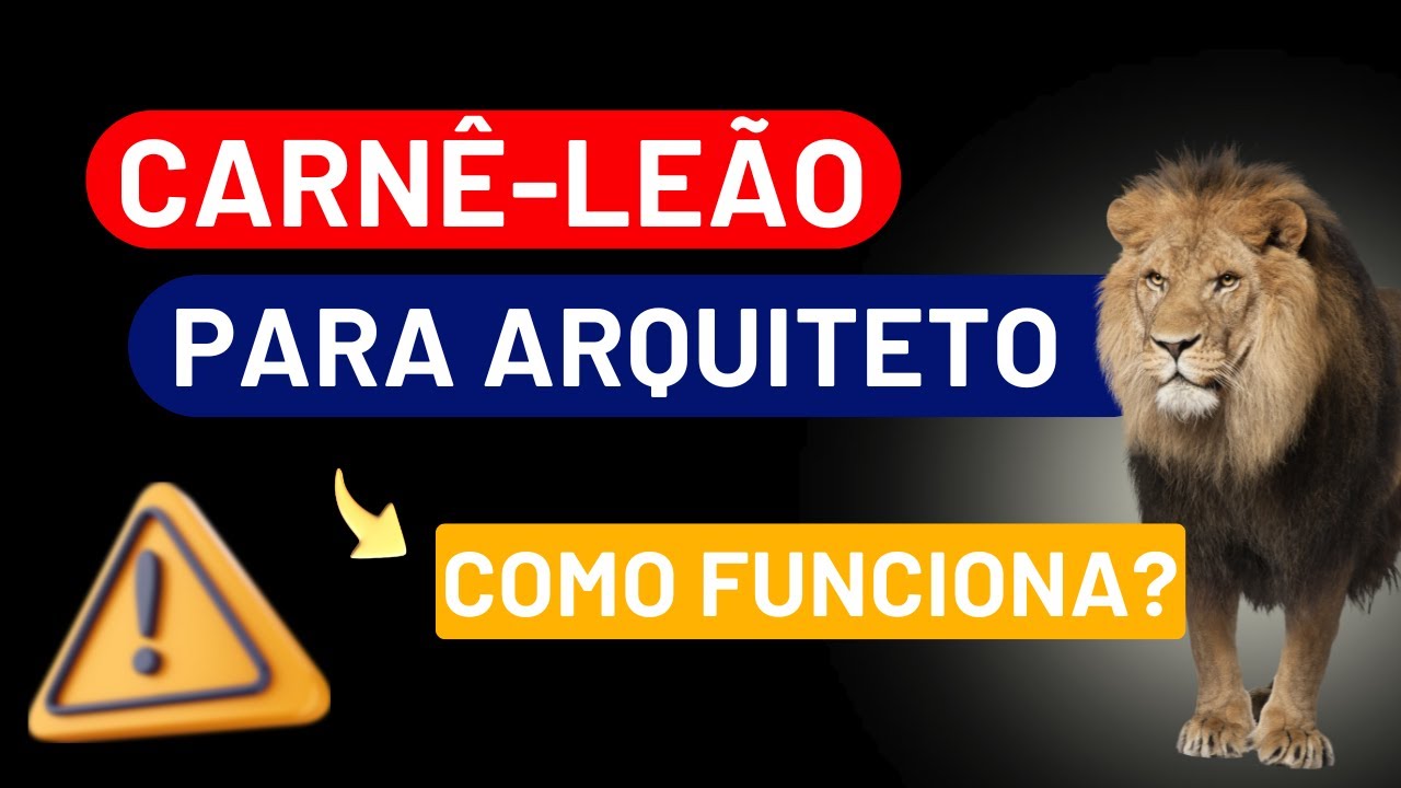 Carnê leão para arquiteto