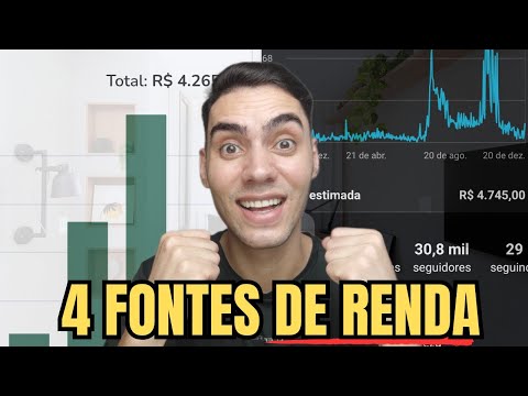 MINHAS FONTES DE RENDA: QUANTO DÁ PARA TIRAR NO MÊS?