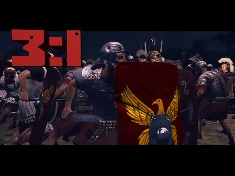 ( Rome Total War 2) 900 Romans SURROUNDED By 2400 Macedonians Cinematic Battle