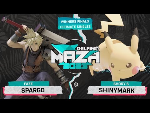 Delfino Maza 2023 [ESP] - Winners Finals - Sparg0 (Cloud) Vs. Shinymark (Pikachu) - Smash Ultimate