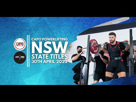 CAPO Powerlifting NSW State Championship 2022