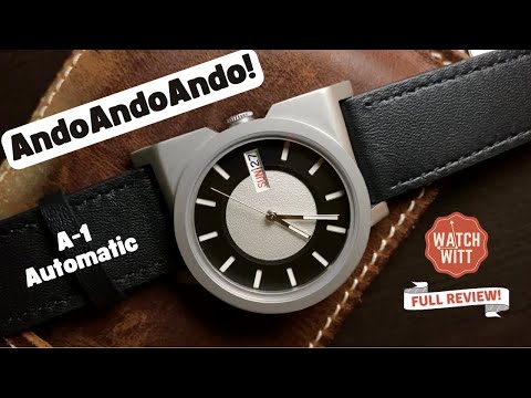 Why is it Shaped Like That? AndoAndoAndo A-1 Automatic Watch Review
