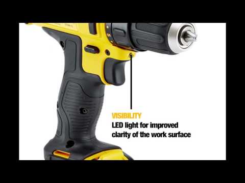 suktuvas - gręžtuvas DeWalt DCD710D2-QW video