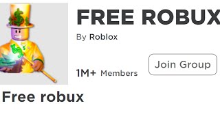 ROBUX GROUP ACTUALLY GIVES FREE ROBUX 😳