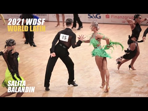 Artur Balandin - Anna Salita, GER | 2021 WDSF World LAT | Pforzheim | R2 J
