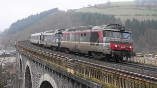 preview picture of video 'UM BB67300 sur le train Intercités 4504 Lyon - Tours'