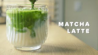 How to make a simple matcha latte