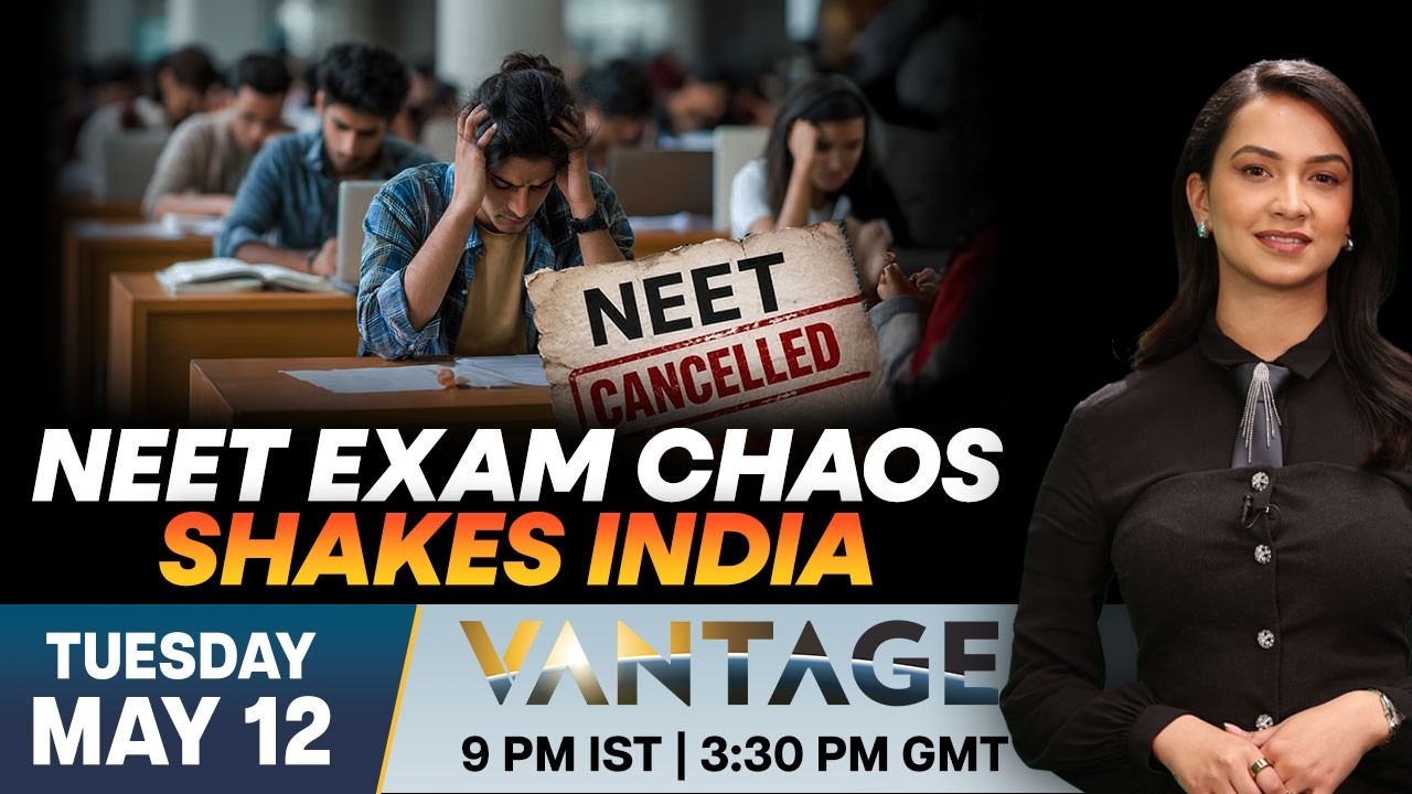 LIVE: India Cancels NEET UG 2026 Over Paper Leak Allegations | Vantage on Firstpost | N18G