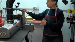 Using My SuperMax Drum Sander