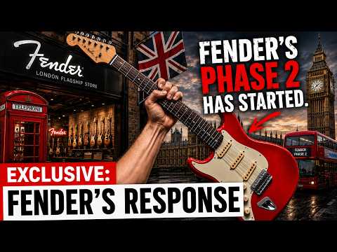 Fender's Phase 2 Has Started. These 7 UK Guitar Brands Are In Trouble.