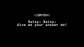 Download lagu Daisy Bell by Vocoder, IBM704 and VOCALOID4 mp3