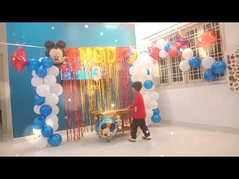 viyan 3 birthday celebrations