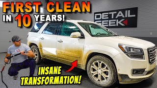 I HATED Cleaning This DISASTER Car....Here's Why!
