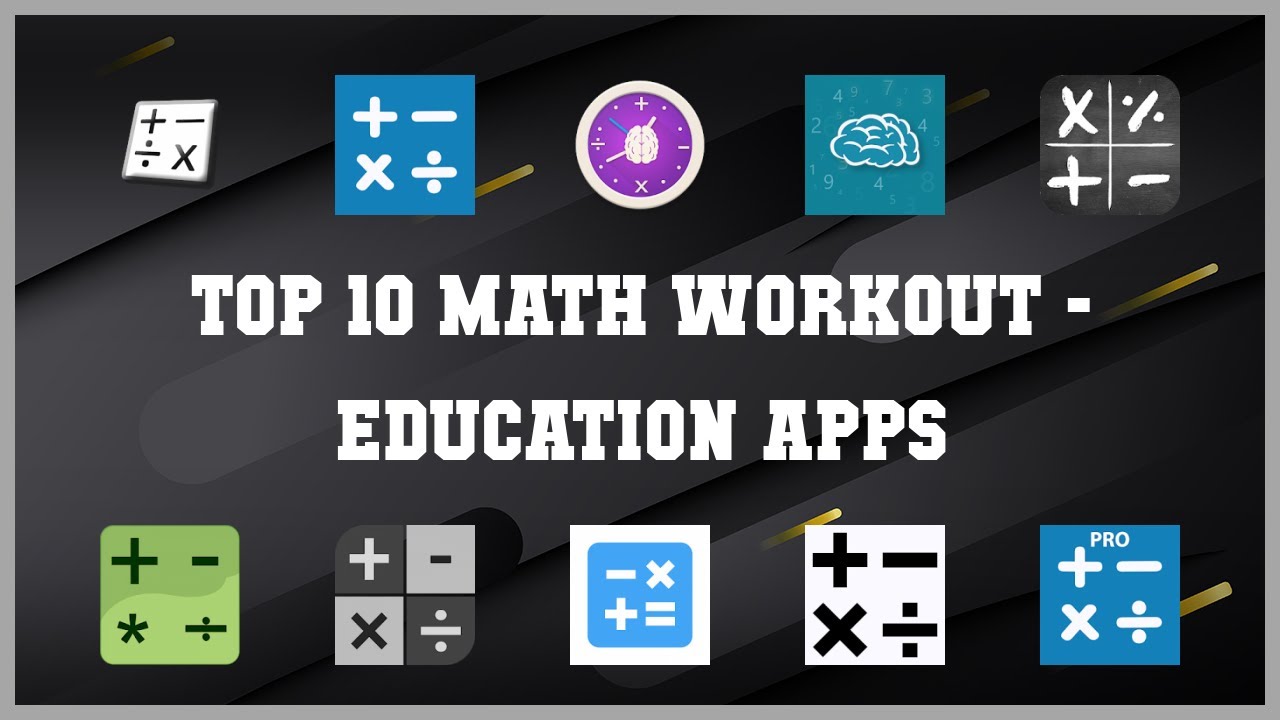 Top 10 Math Workout Android Apps