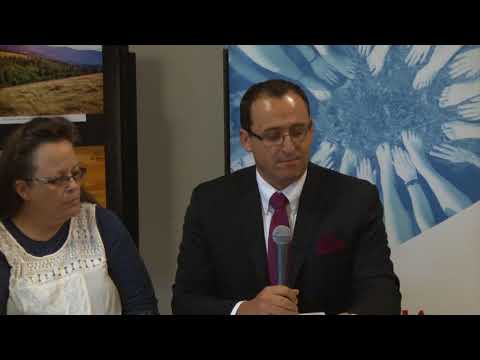 Doamna Kim Davis si avocatul Horatiu Mihet, la Sibiu in sustinerea COALITIEI PENTRU FAMILIE.