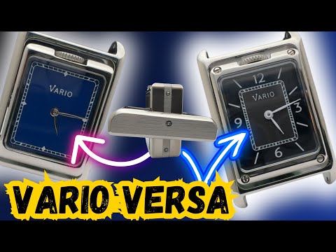 Vario VERSA Reversible Dual Time Watch review