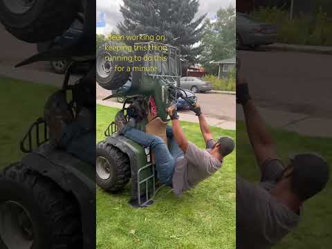 #youtube #youtubeshorts #kawasaki #shorts #followme #bayou #turtleroll #fourwheeler