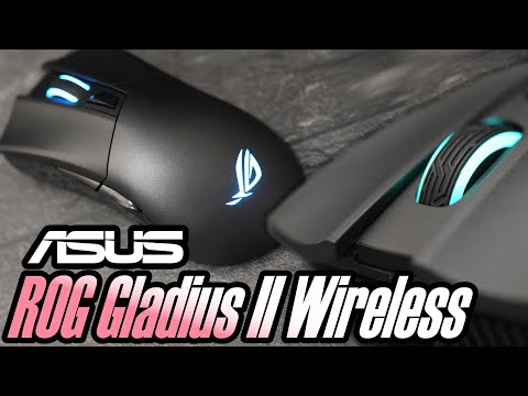 ASUS ROG Gladius II Wireless Maus Test - GROßE Maus für große Hände