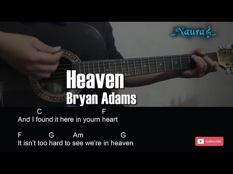 Bryan Adams - Heaven Guitar Chords Lyrics