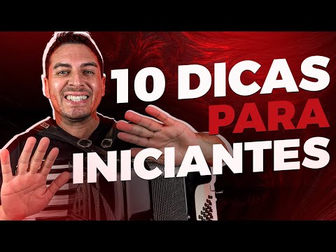 10 DICAS INFALÍVEIS PARA INICIANTES NO ACORDEON - Aula de Acordeon 2023