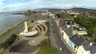 FPV Flight over Marine Gardens Carrickfergus Co Antrim N.Ireland.