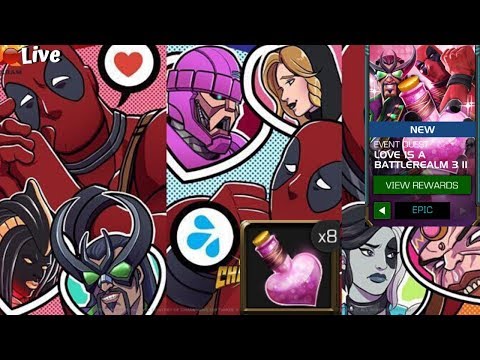 Love Is A Battlerealm 3 Pt2! Epic! Live! - Marvel Contest of Champions