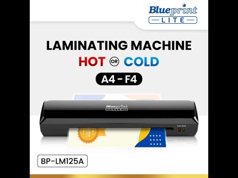 Blueprint Lite BP-LM125A LM125A Mesin Laminating Machine Hot Cold A4 F4 Blueprint Lite BP-LM125A LM125A Mesin Laminating Machine Hot Cold A4 F4