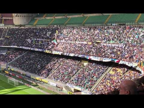 Coro Inter: chi noi siamo... Curva Nord, stadio San Siro 10/03/2019