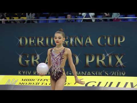 DIACHENKO Mariia 2005 UKR ball Deriugina Cup - Кубок Дерюгиной 2019 Grand Prix