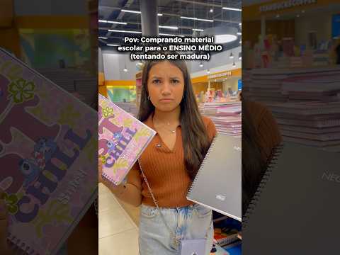 MATERIAL ESCOLAR 2026 - ENSINO MÉDIO #materialescolar #ensinomédio