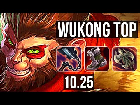 WUKONG vs CAMILLE (TOP) | 10 solo kills, 70% winrate, Legendary | TR Master | v10.25